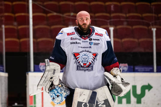 Linköpings målvakt David Rautio