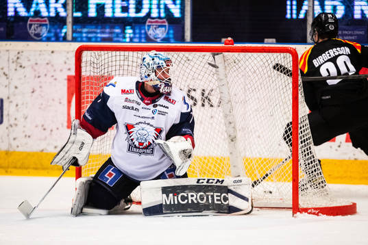 Linköpings målvakt David Rautio