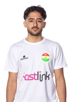 Dalkurds Laziar Osman poserar för ett porträtt den 25 februari 2022 i Uppsala.