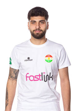 Dalkurds Andreas Katsantonis poserar för ett porträtt den 25 februari 2022 i Uppsala.