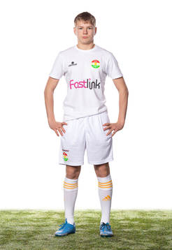 Dalkurds Victor Svensson poserar för ett porträtt den 25 februari 2022 i Uppsala.