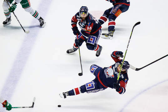 Linköpings Jimmy Andersson och Linköpings Jonas Berglund