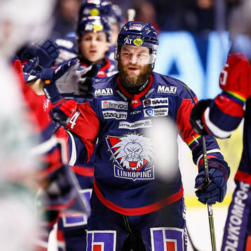 Linköpings Jimmy Andersson jublar