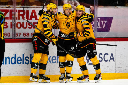 Skellefteås Adam Wilsby jublar