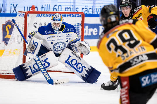 Leksands målvakt Axel Brage