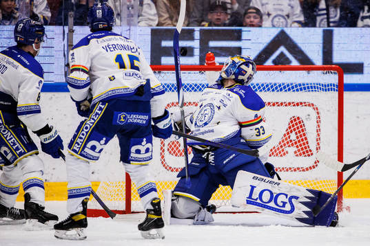 Leksands målvakt Axel Brage
