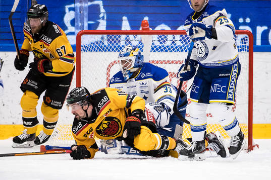 ???och Leksands målvakt Axel Brage