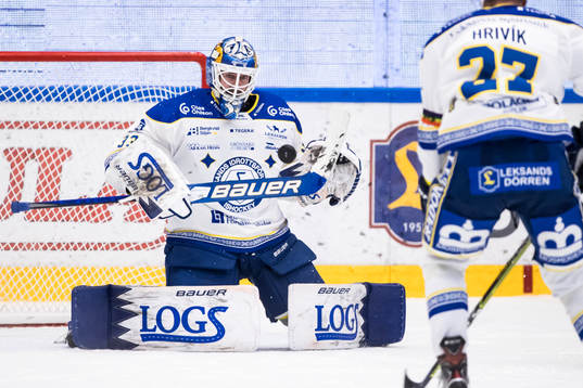 Leksands målvakt Axel Brage