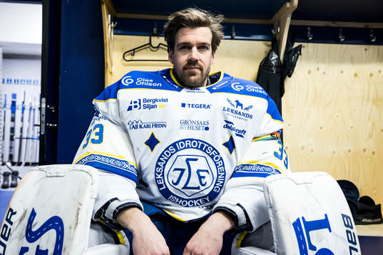 Leksands målvakt Axel Brage pride ambassadör