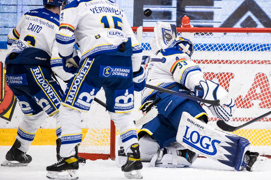Leksands målvakt Axel Brage