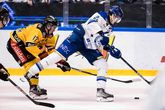 Leksands Nils Åman och Luleås Isac Brännström