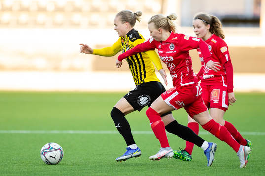 Häckens Filippa Curmark och Örebros Nathalie Hoff Persson