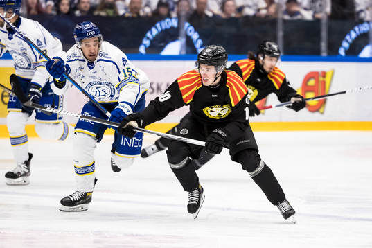 Leksands Max Veronneau och Brynäs Noel Gunler