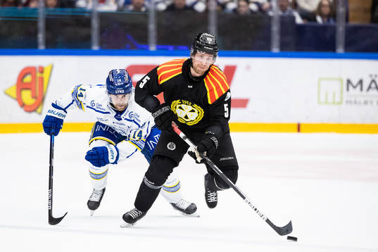 Leksands Oskar Lang och Brynäs Chay Genoway