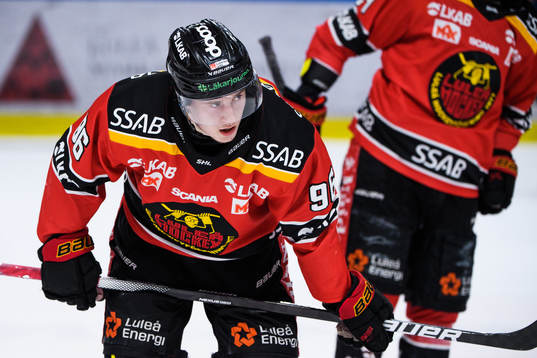 Luleås Pontus Andreasson deppar