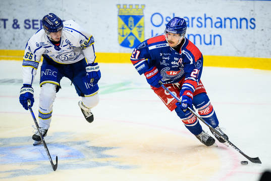 Leksands Nils Åman och Oskarshamns Brian Cooper