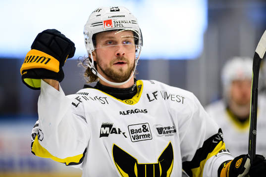 Västerås Marcus Bergman jublar