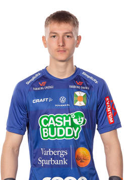 Varbergs Viktor Dryselius poserar för ett porträtt den 2 mars 2022 i Varberg.