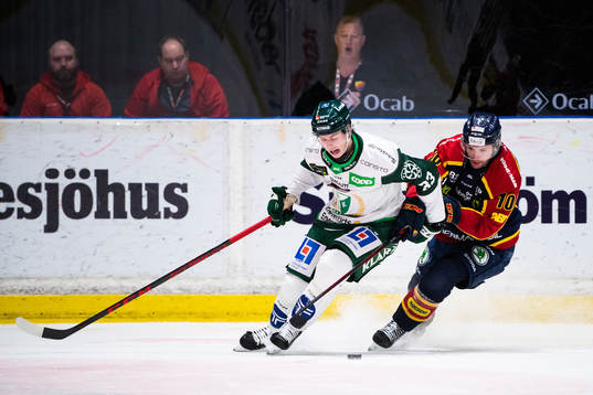 Färjestads Albert Johansson och Djurgårdens Niclas