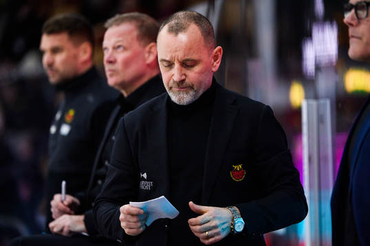 Luleås  tränare Thomas Berglund