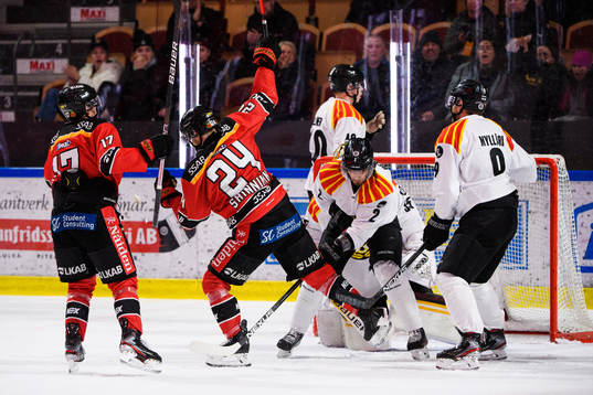 Luleås Brendan Shinnimin jublar