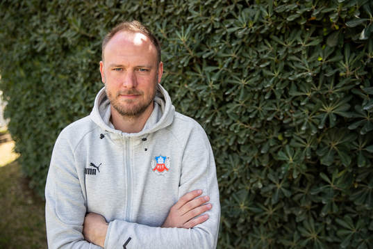 Sportchef Andreas Granqvist poserar för ett porträtt den 4 mars 2022 i Marbella. 