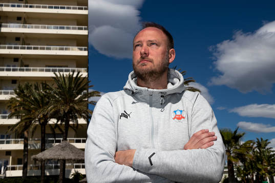 Sportchef Andreas Granqvist poserar för ett porträtt den 4 mars 2022 i Marbella. 