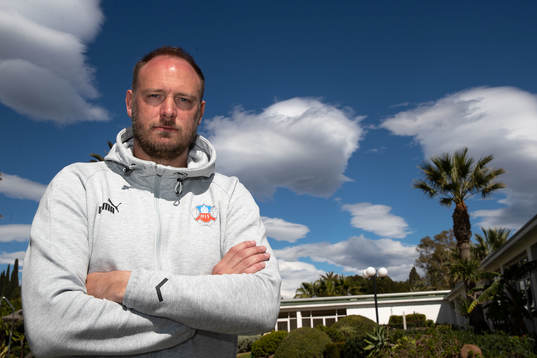 Sportchef Andreas Granqvist poserar för ett porträtt den 4 mars 2022 i Marbella. 