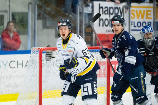 s Christoffer Törngren och Karlskogas Robin Carlsson