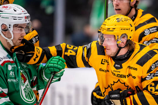 Rögles Philip Granath och Skellefteås Jonathan Pudas