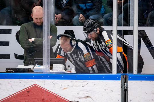 Domare Sören Persson och Domare Mikael Sjöqvist