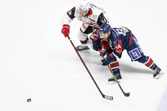 Malmö Redhawks Carl Söderberg och Linköpings Jimmy