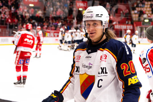 Djurgårdens Marcus Sörensen jublar