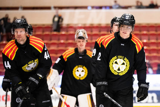 Brynäs Tom Hedberg jublar