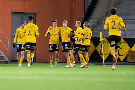 Elfsborgs spelare jublar efter 2-1