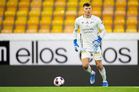 Elfsborgs målvakt Hakon Rafn Valdimarsson