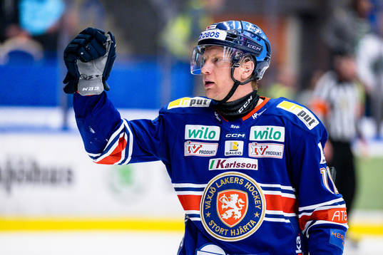 Växjös Richard Gynge jublar