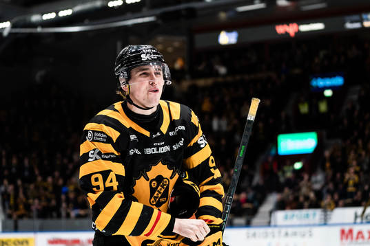 Skellefteås Linus Karlsson jublar