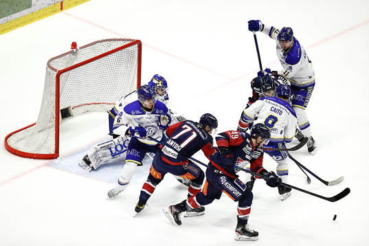 Leksands Alexander Lundqvist, Linköpings Robert Lantosi