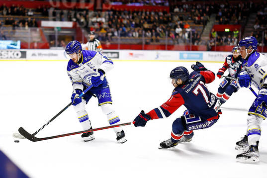 Leksands Matt Caito och Linköpings Robert Lantosi