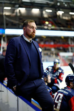 Linköpings assisterande tränare Gereon Dahlgren