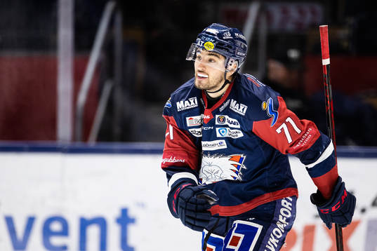 Linköpings Robert Lantosi jublar