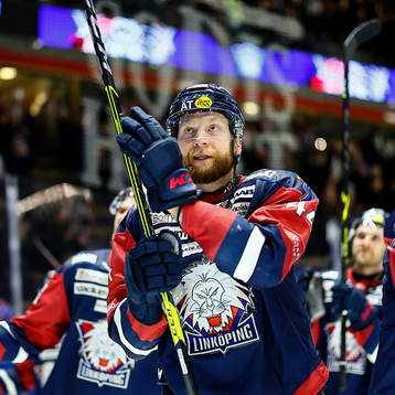 Linköpings Jonas Junland jublar