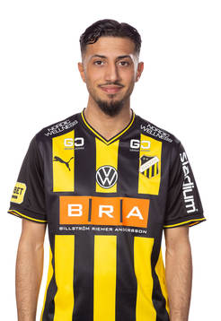 Häckens Samir Maarouf poserar för ett porträtt den 8 mars 2022 i Göteborg.
