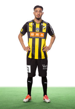 Häckens Samir Maarouf poserar för ett porträtt den 8 mars 2022 i Göteborg.