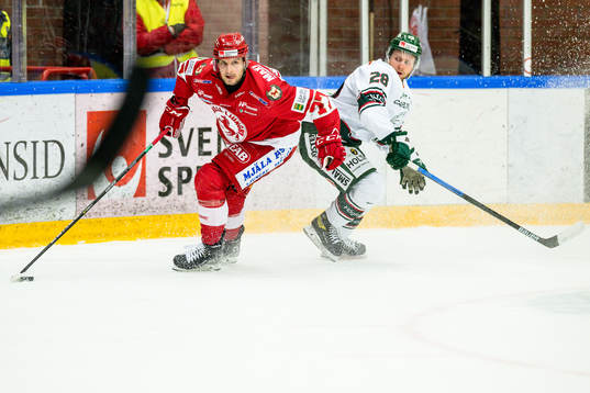 Troja/Ljungbys Roman Semjonov och Tingsryds William Fransson