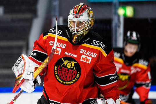 Luleås målvakt Jesper Wallstedt
