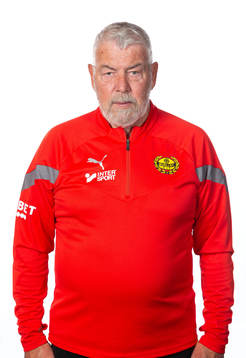 Mjällbys materialare Janne Hallberg poserar för ett porträtt den 10 mars 2022 i Mjällby.