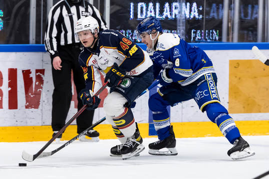 Leksands Matt Caito och Djurgårdens Rhett Rakhshani