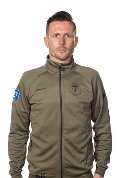 Trelleborgs tränare Kristian Haynes poserar för ett porträtt den 11 mars 2022 i Trelleborg.